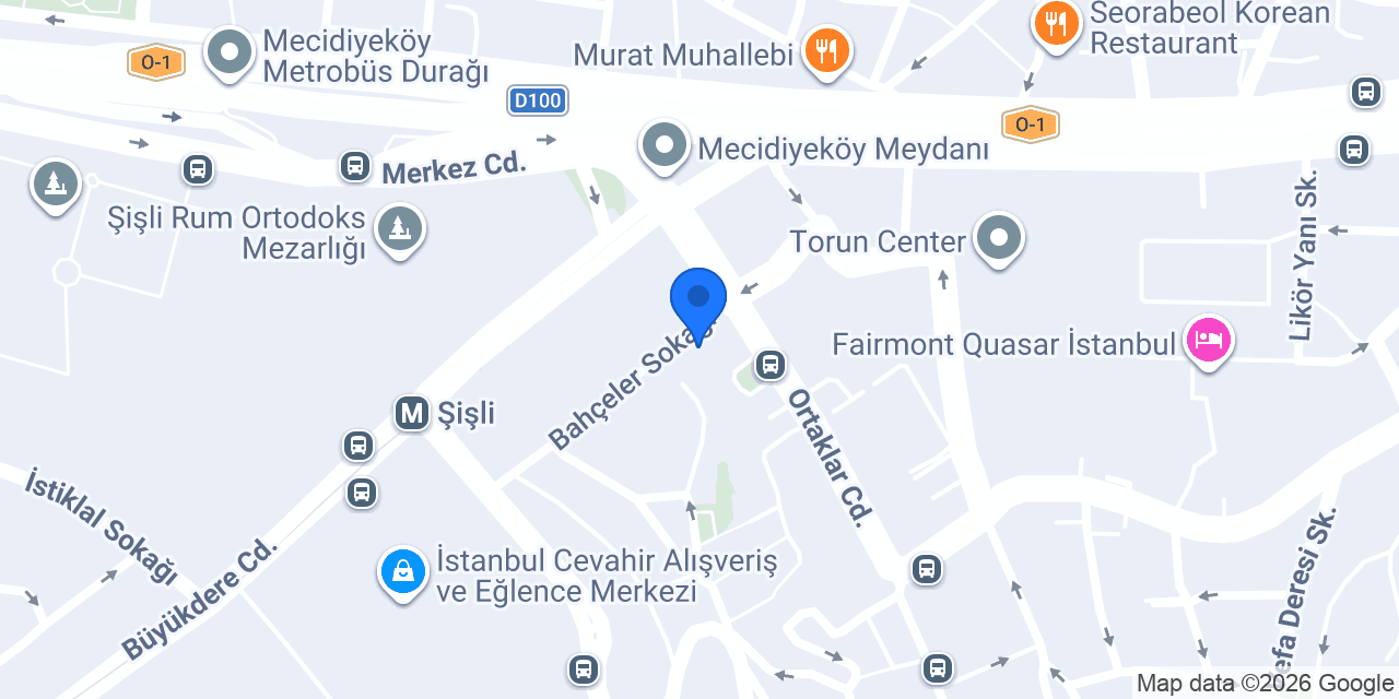 T.C. Beyoğlu 37. Noterlığı konumu