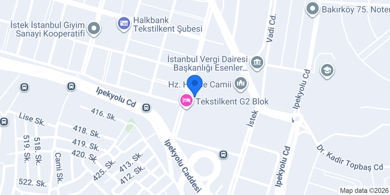 Parça Kapımda | Online Yedek Parça Satış Sitesi konumu