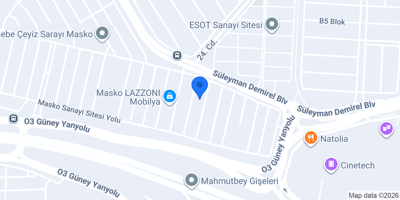 Keyf Garden Masko konumu