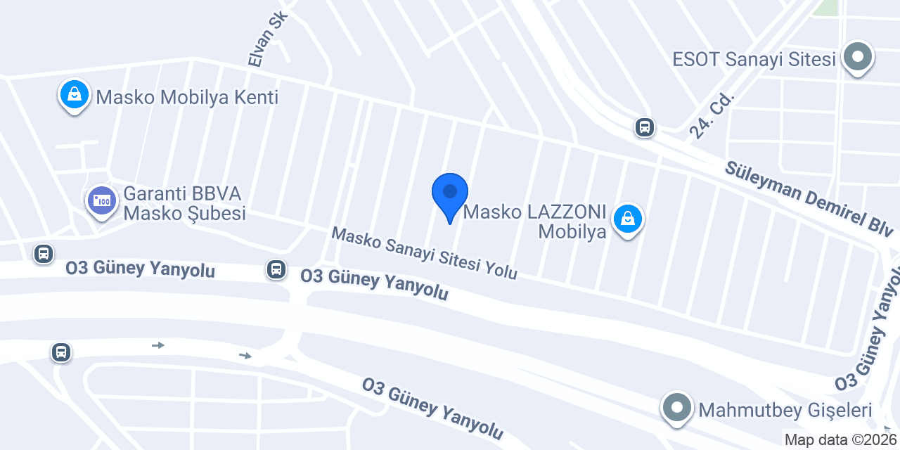 Kuçar Mobilya konumu