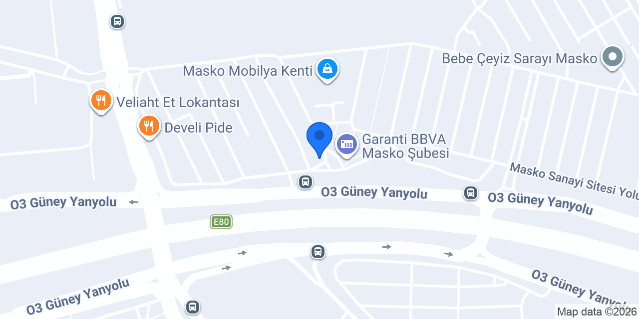 Bosonne Aydınlatma konumu