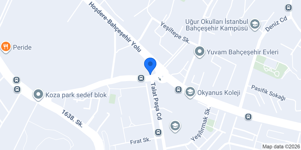 Bahçeşehir Pimapen konumu