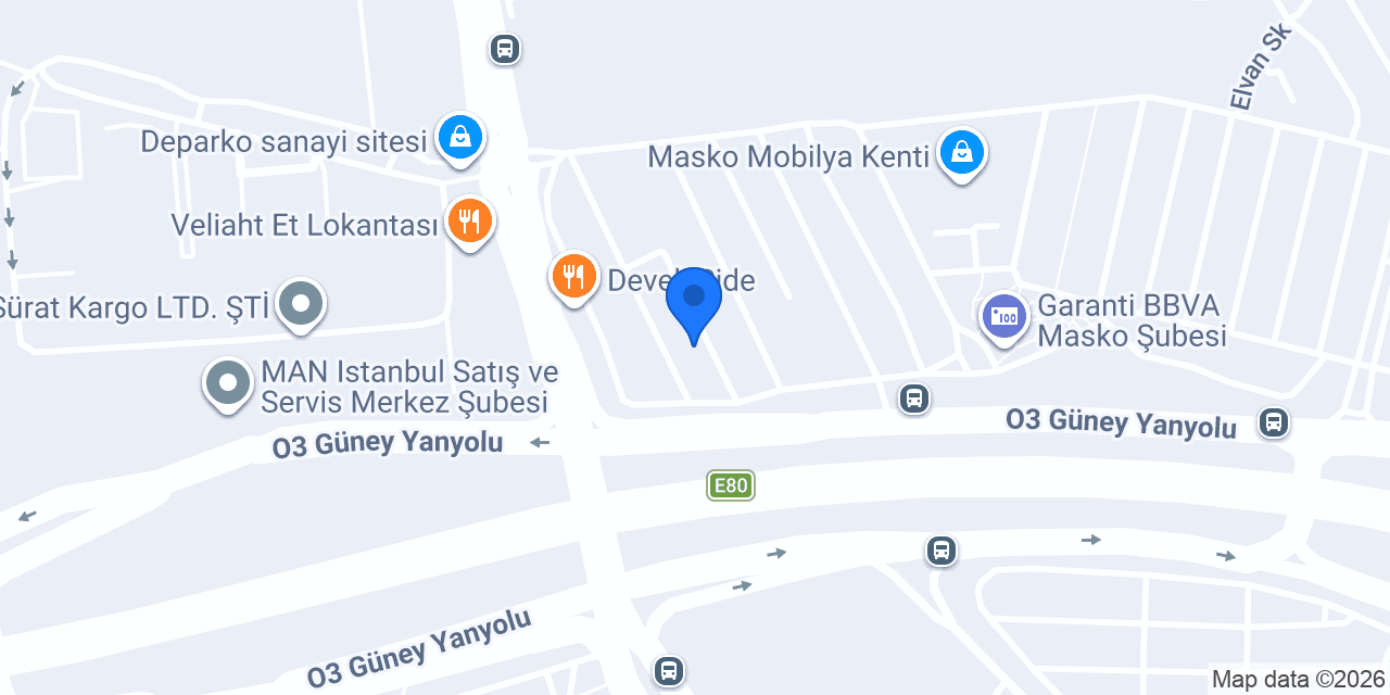 Umtar Seramik ve Yapı Malzemeleri konumu
