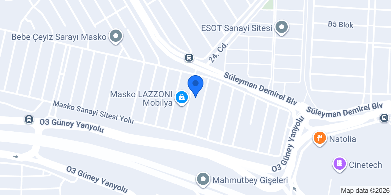 LEVENT MOBİLYA AKSESUAR konumu