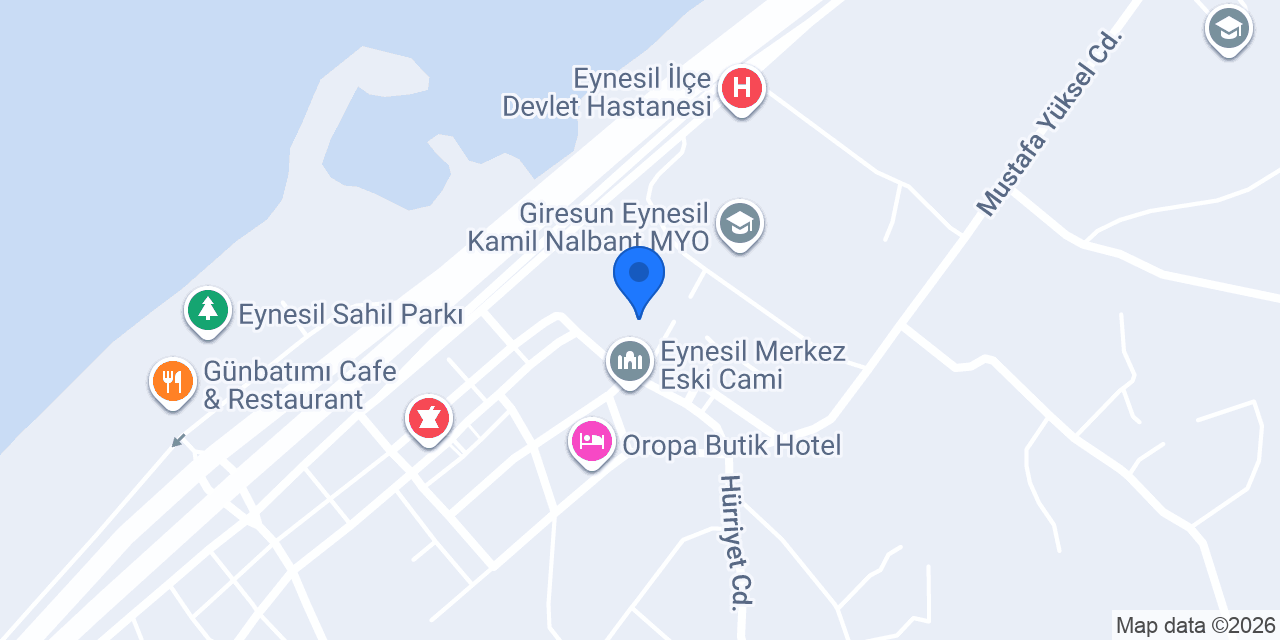 Eynesil İlçe Müftülüğü konumu