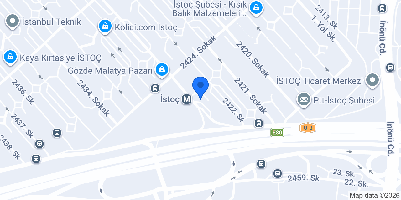 Poğaçacı konumu