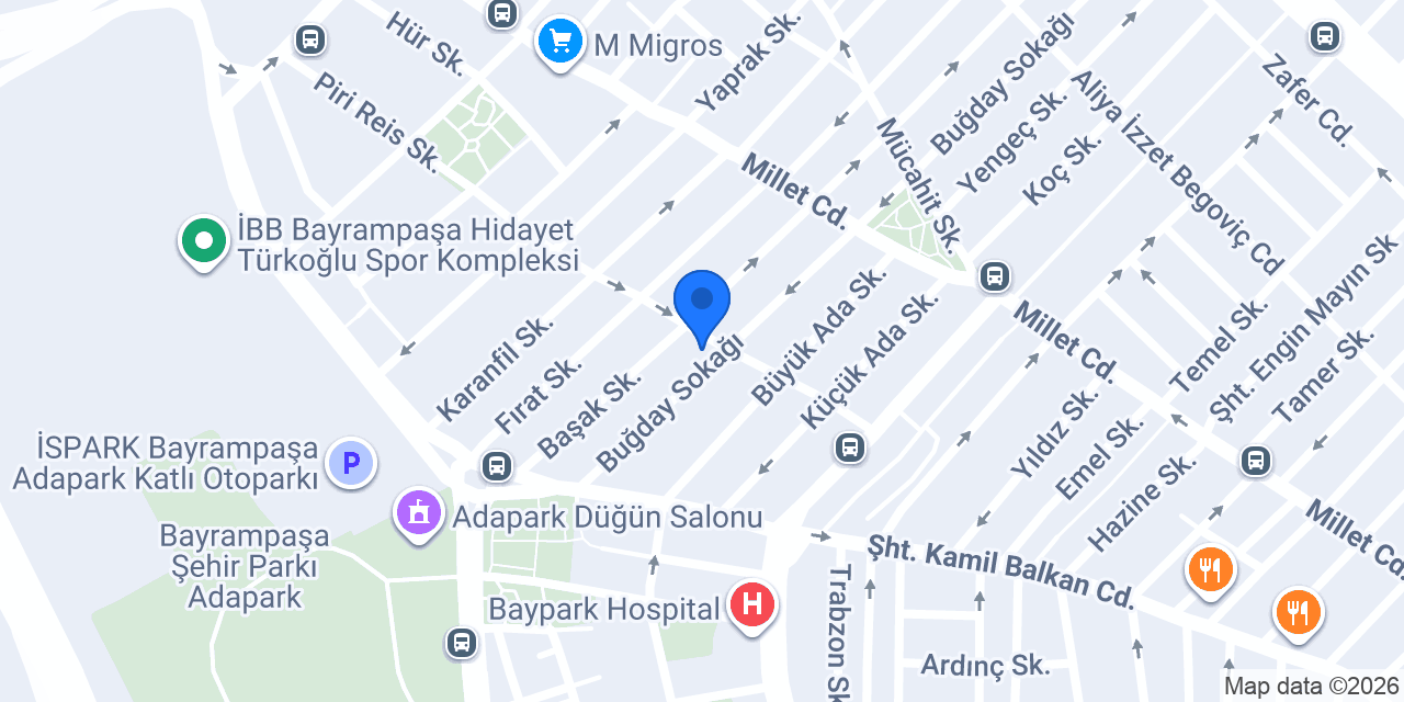Aras inşaat Emlak konumu