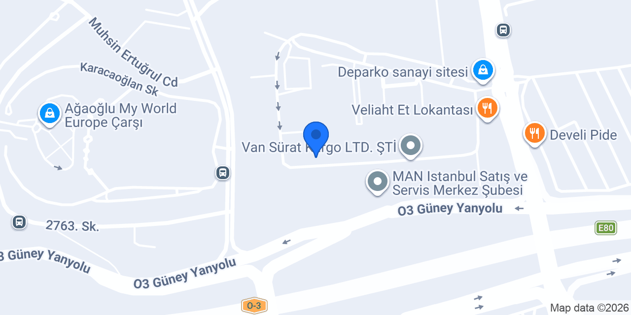 SeyRah Bilişim konumu