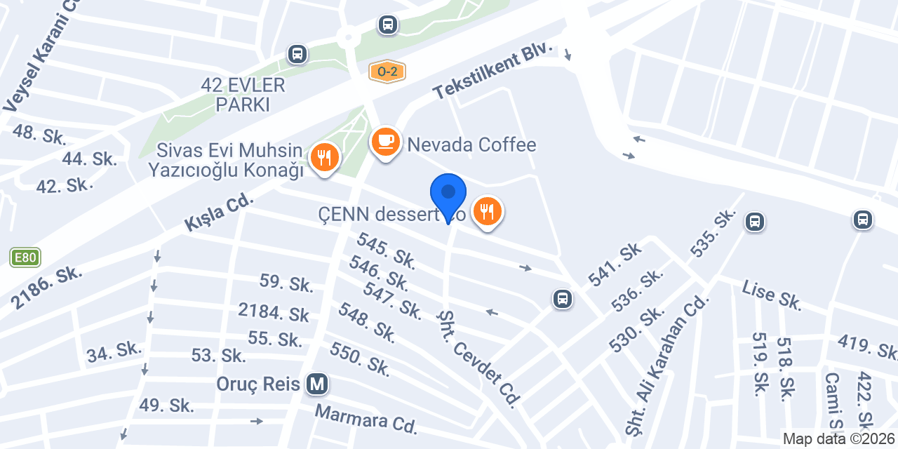 Vaneri Coffee konumu