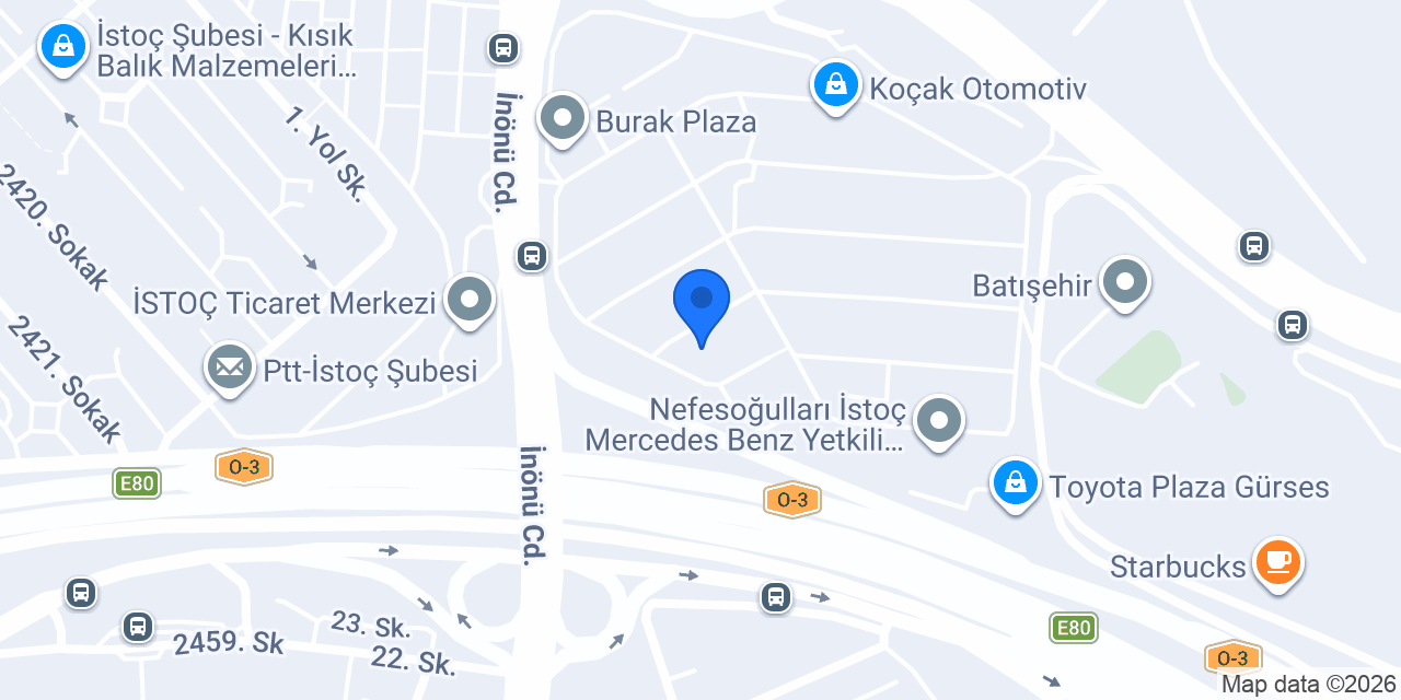 Ünal Auto konumu