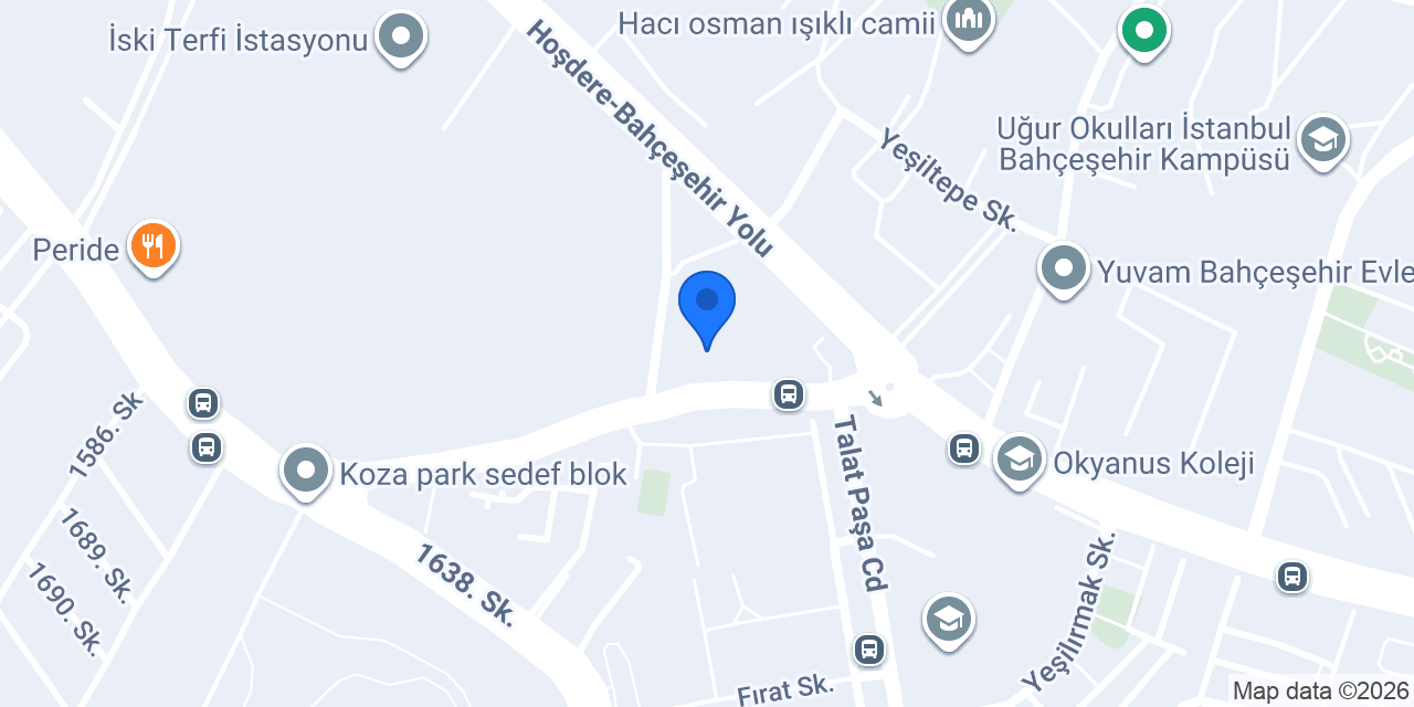 Yıldırım Sürücü Kursu konumu
