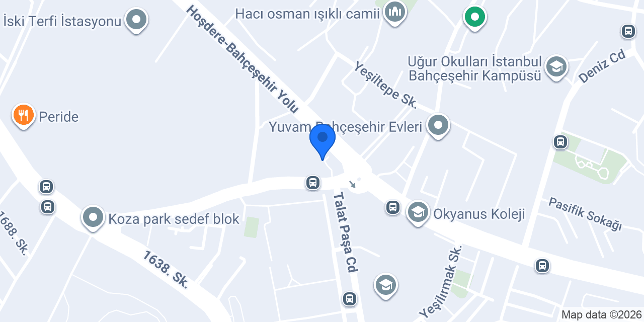 Özyurtlar İnşaat konumu