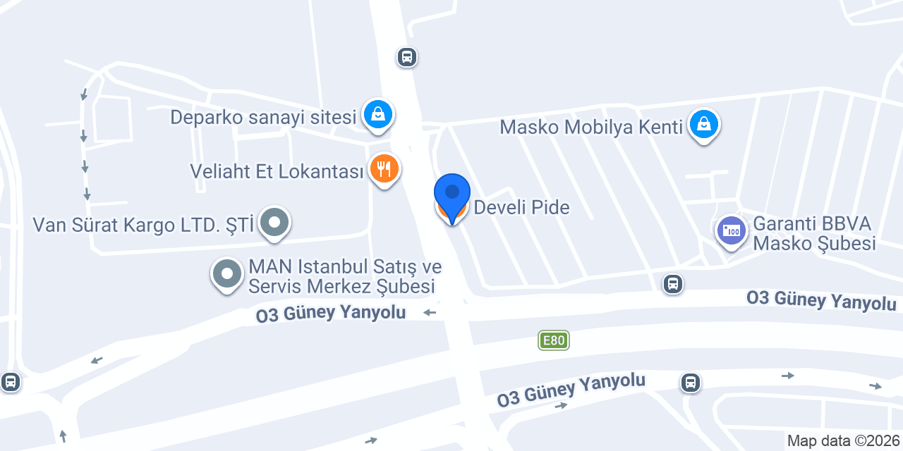 Develi Pide konumu