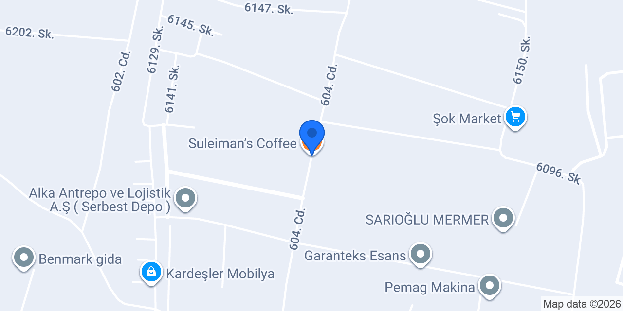 Suleiman’s Coffee konumu
