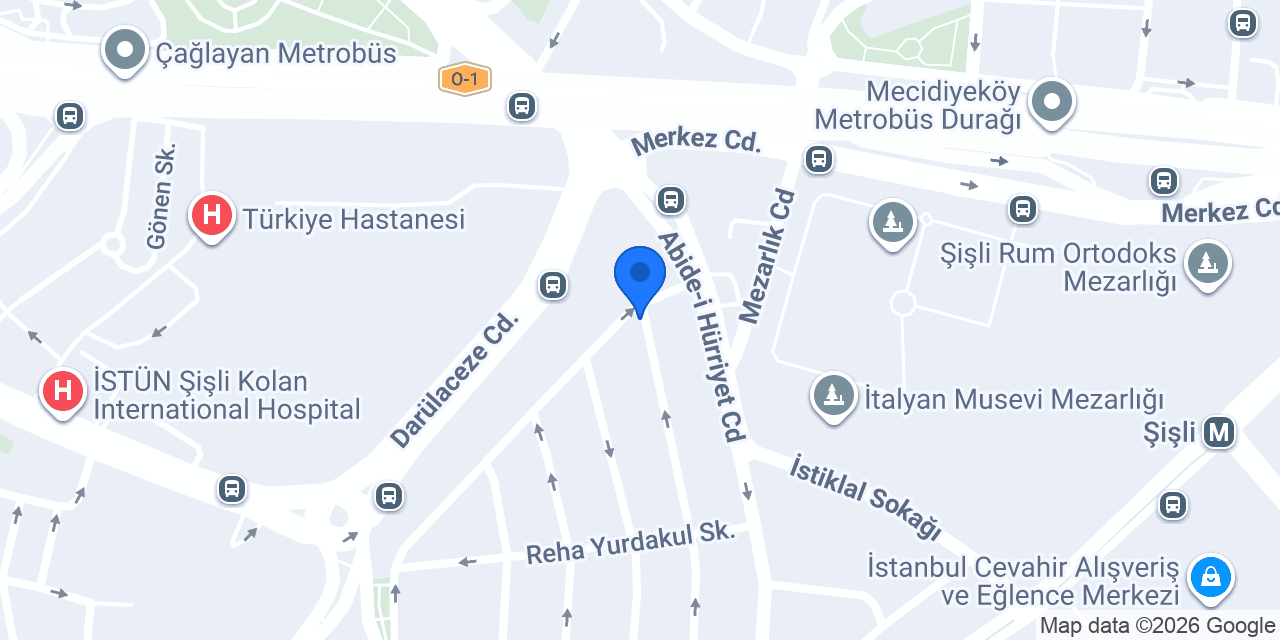 ÖZGÜN HUKUK BÜROSU konumu