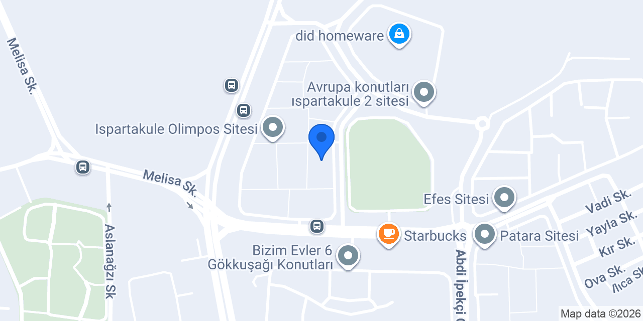 Ispartakule Vitrin konumu
