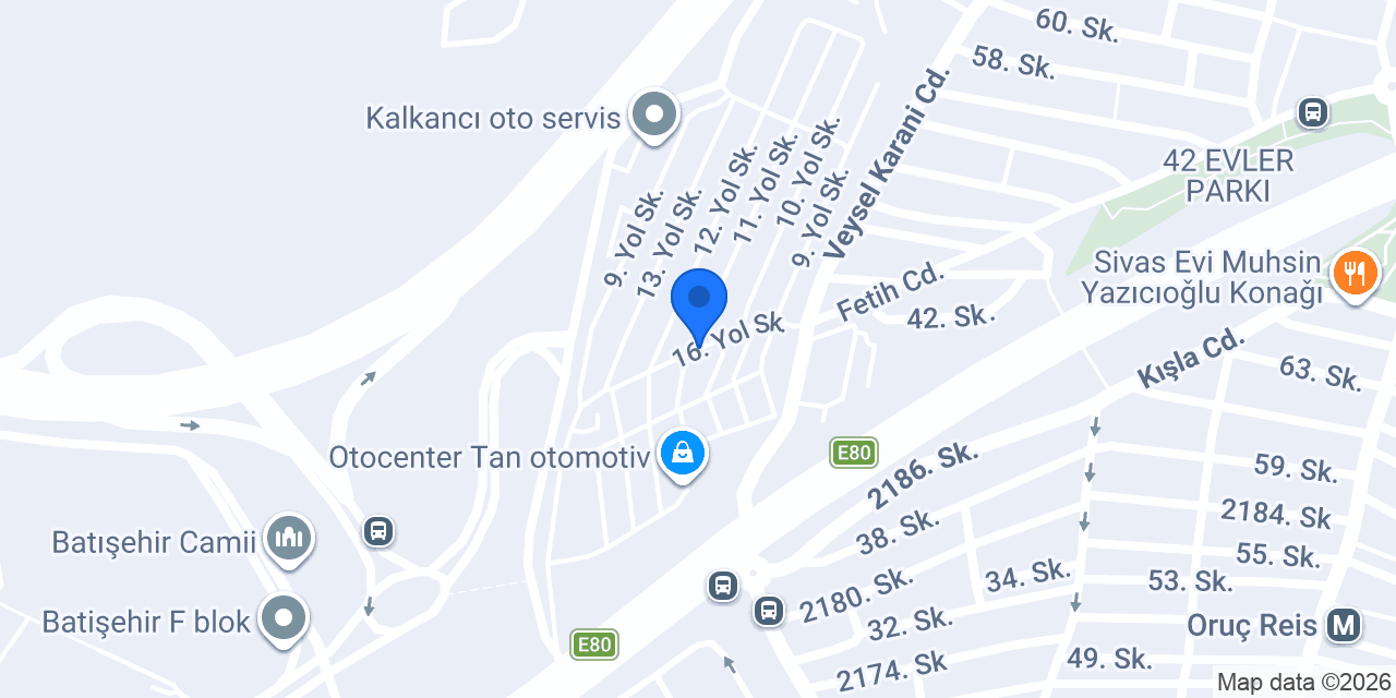ENTEK konumu