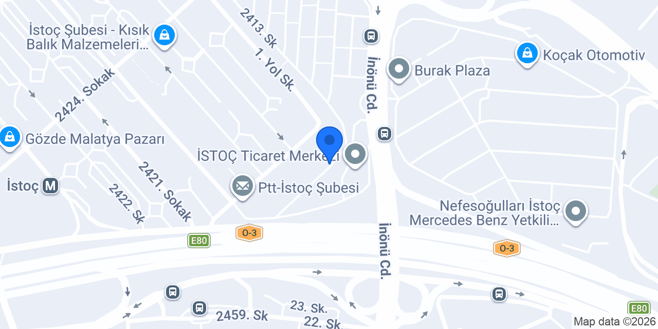 Budino Temizlik konumu