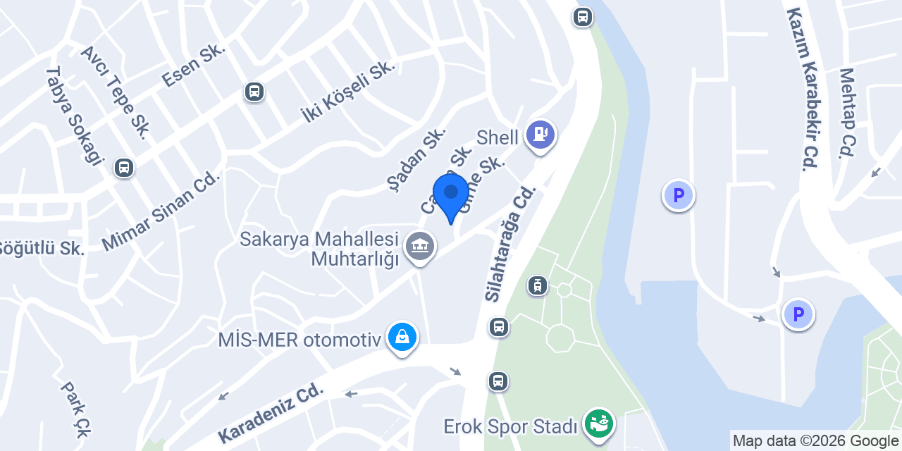 Gülser Otomotiv konumu