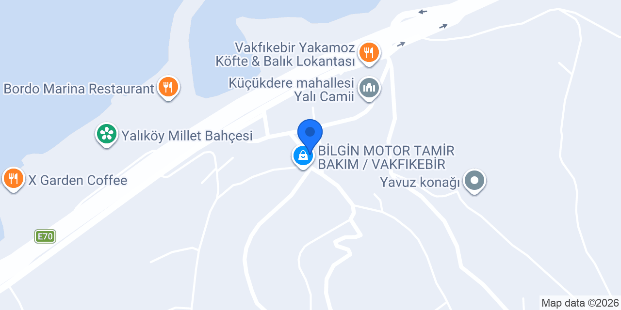 Eşref Usta Dondurma Yalıköy konumu