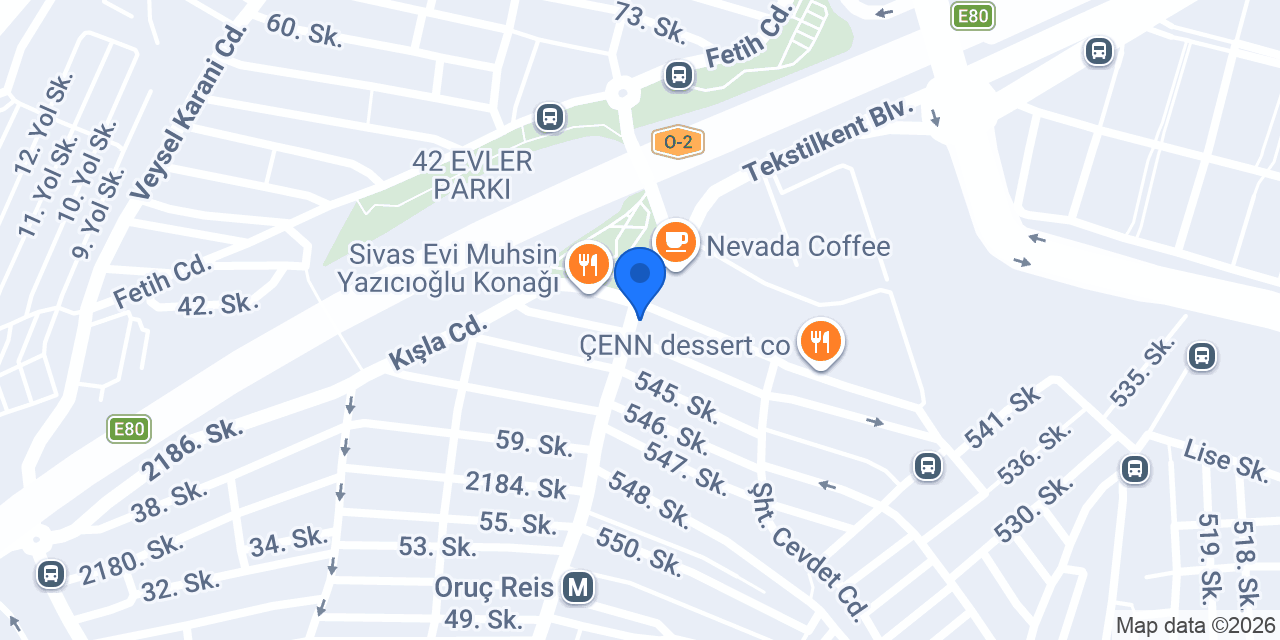 Little Caesars - Tekstilkent Şubesi konumu