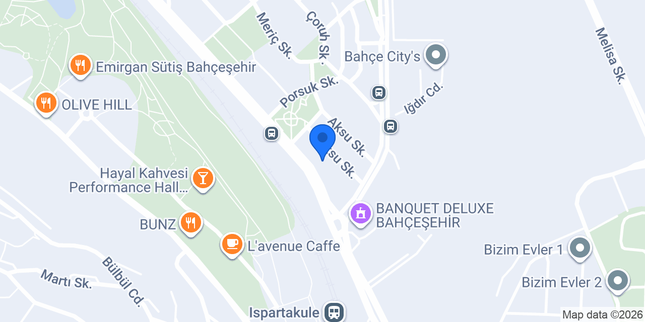 Seçgin Manav Bahçeşehir konumu