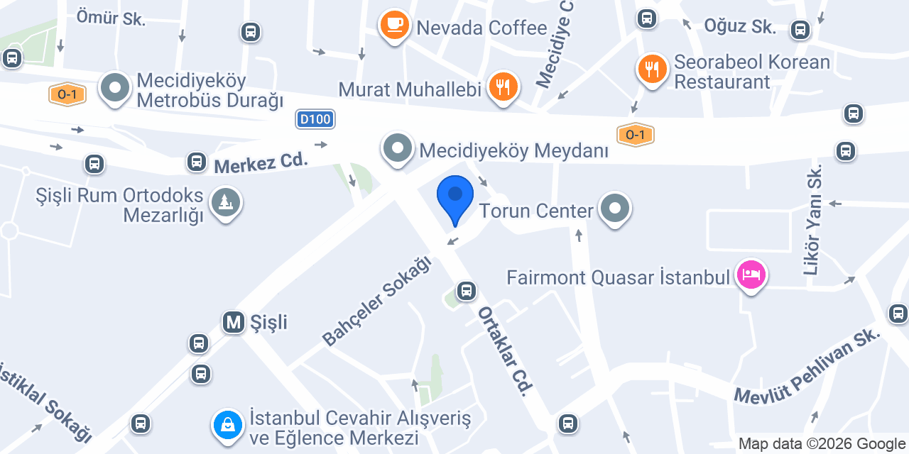 Yütaş İstanbul 12 Mağaza konumu