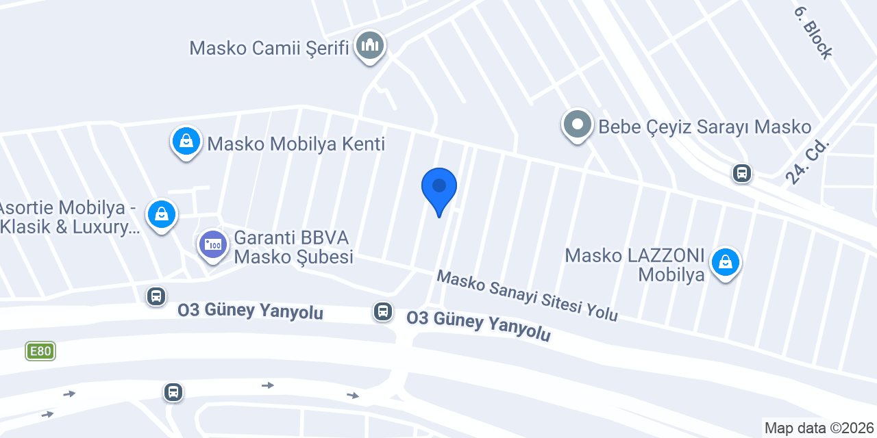GURUPLAR MOBİLYA konumu