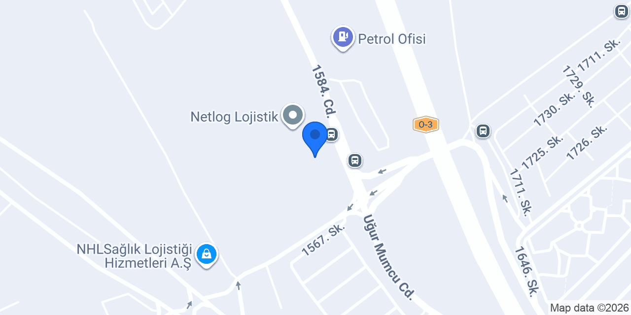 DHL Akcaburgaz Depo konumu