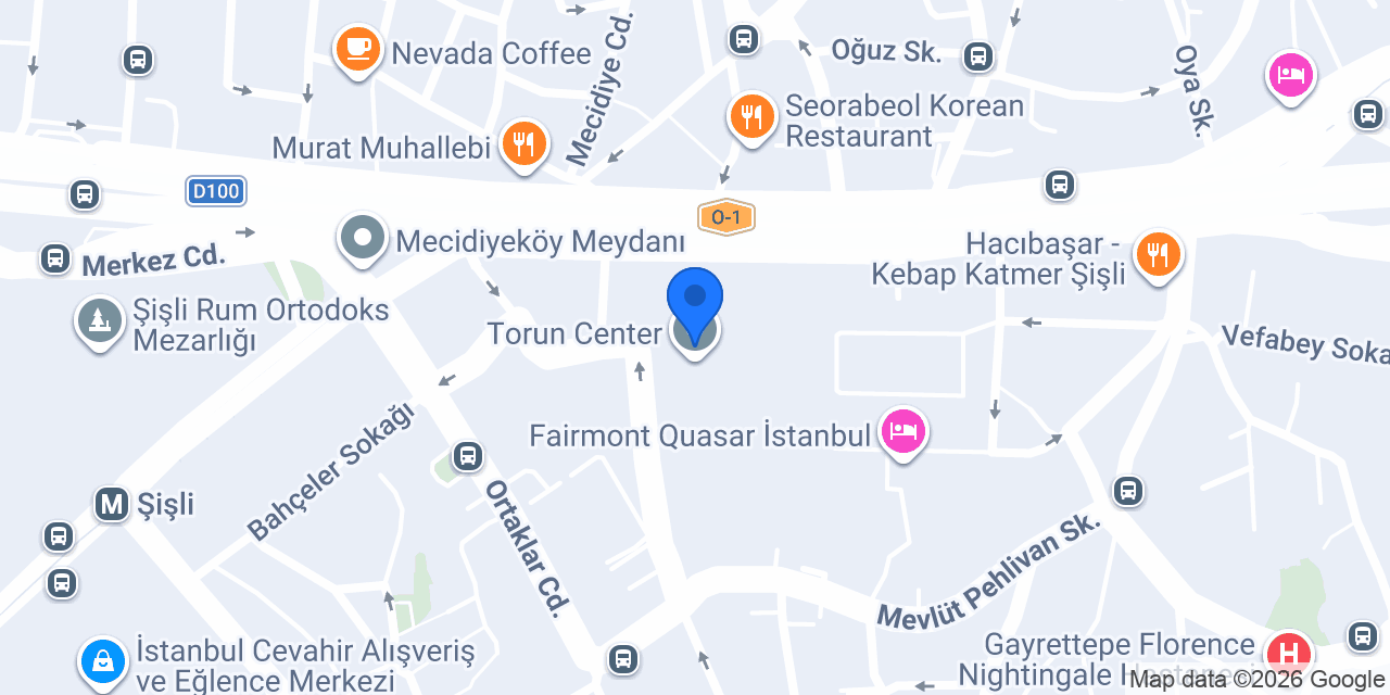 NuSPA Torun Center konumu