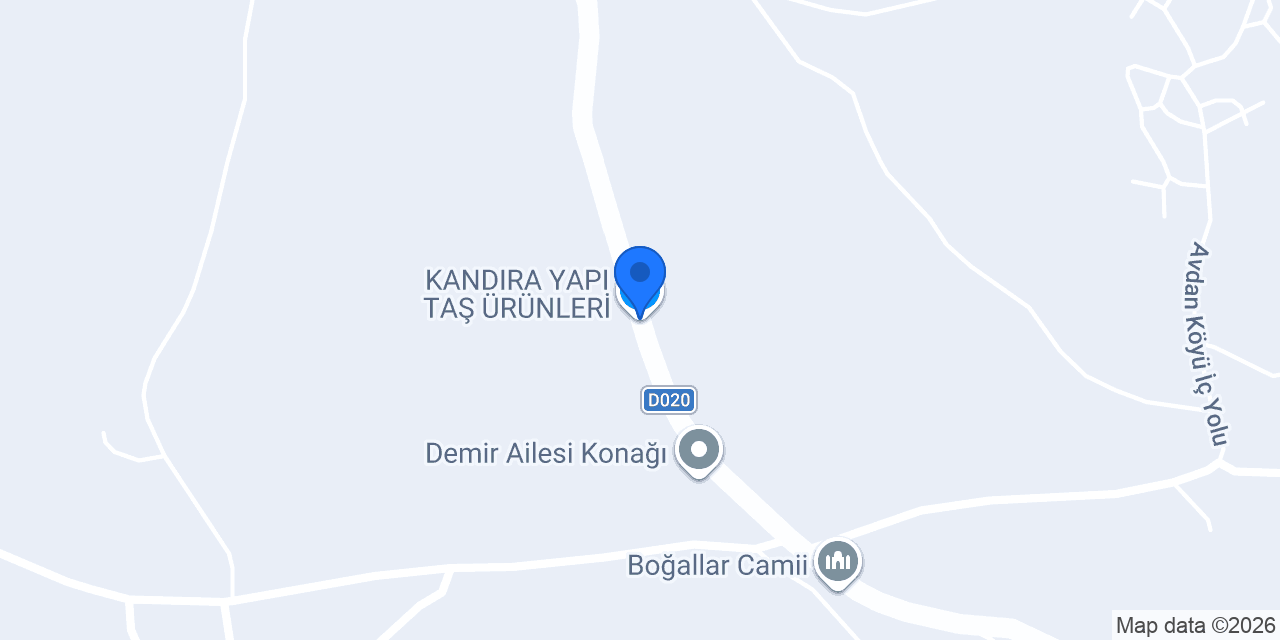 KANDIRA YAPI TAŞ ÜRÜNLERİ konumu