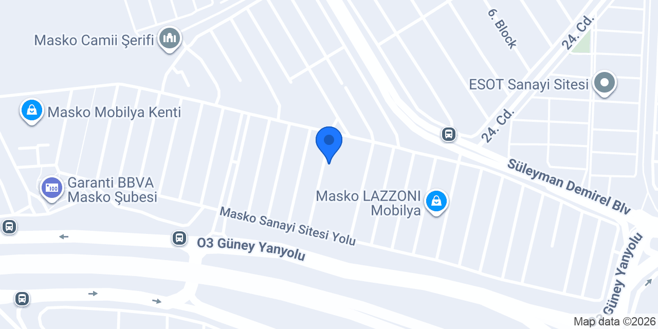Macitler Mobilya Masko konumu
