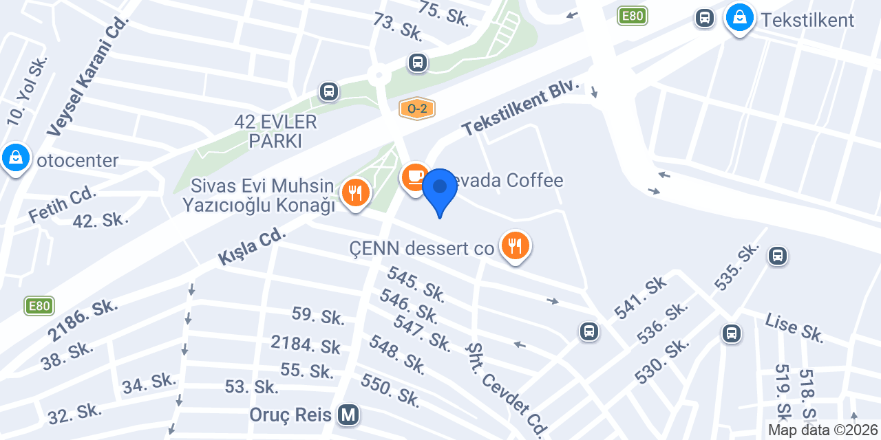 Sitare Coffee konumu