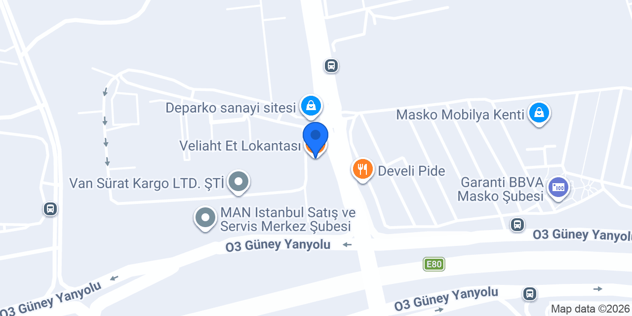 Veliaht Et Lokantası konumu