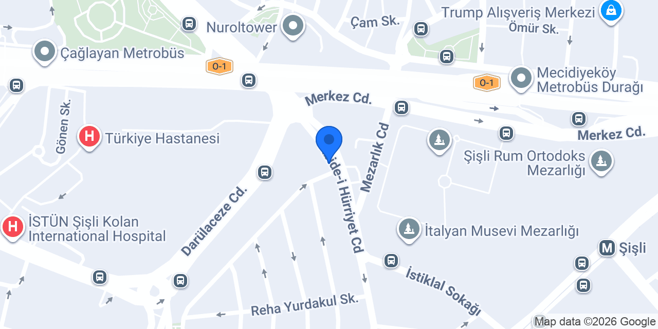 PizzaLazza - Şişli konumu