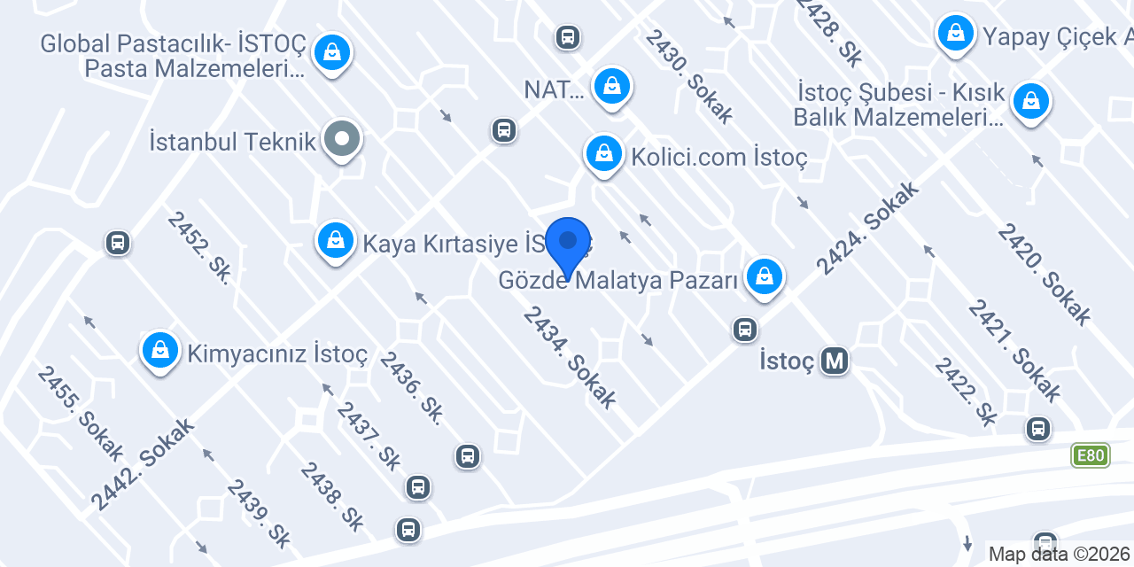BEY YAPI HIRDAVAT İSTOÇ konumu