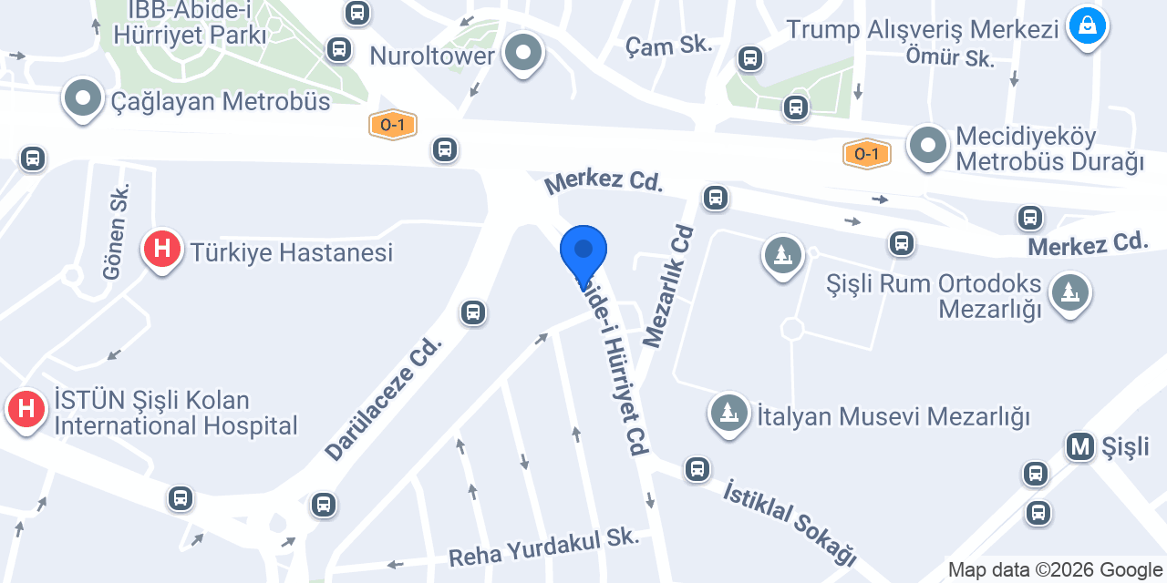 Demiray Hukuk Bürosu konumu