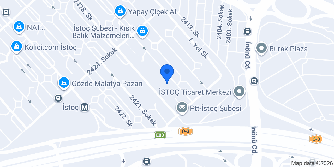 Metin Balıkçılık İstoç Şube konumu