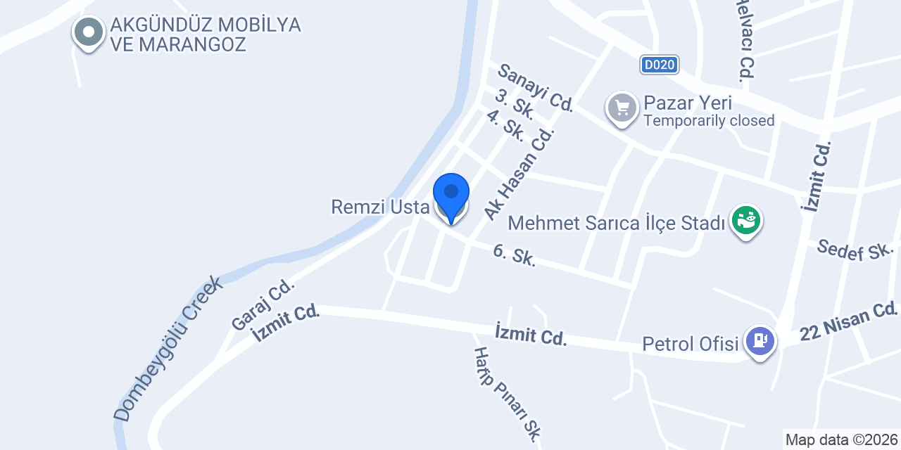 Remzi Usta konumu