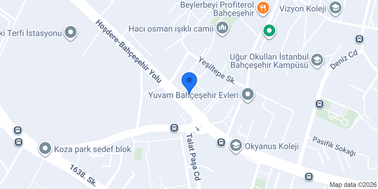 Bahçeşehir Botanik ve Peyzaj konumu