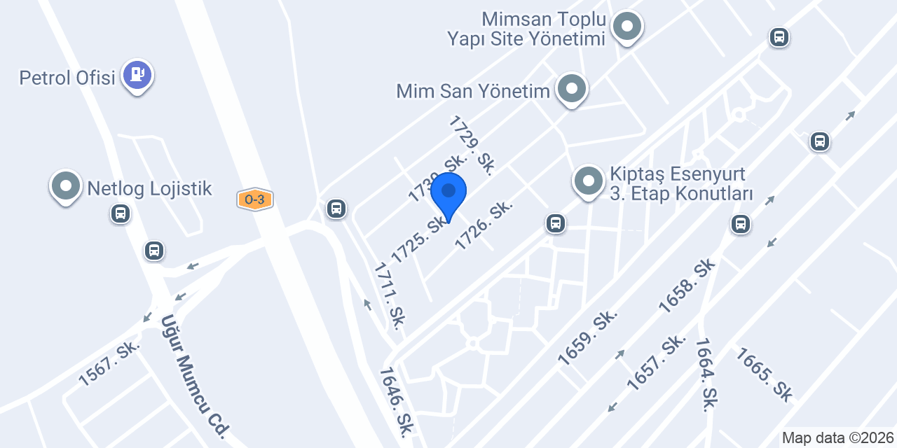 Avrupa Granit İmalat İnş taahüt san tic Ltd Şti konumu