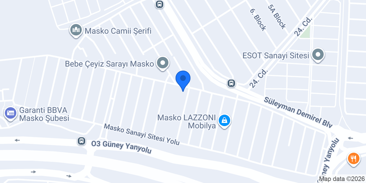 Dekorist İnşaat ve Taahhüt A.Ş. konumu