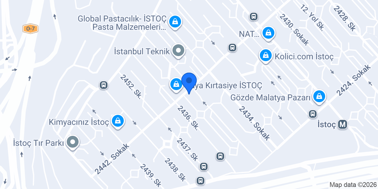 Kuveyt Türk İstoç Şubesi konumu