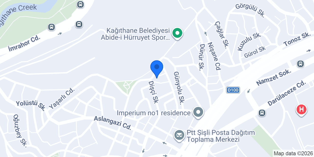 DP İklimlendirme ve Klima Servisi konumu