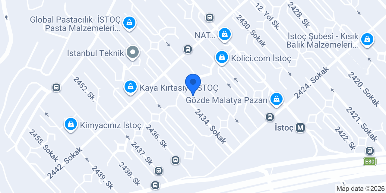 İstoç Simit Evi konumu