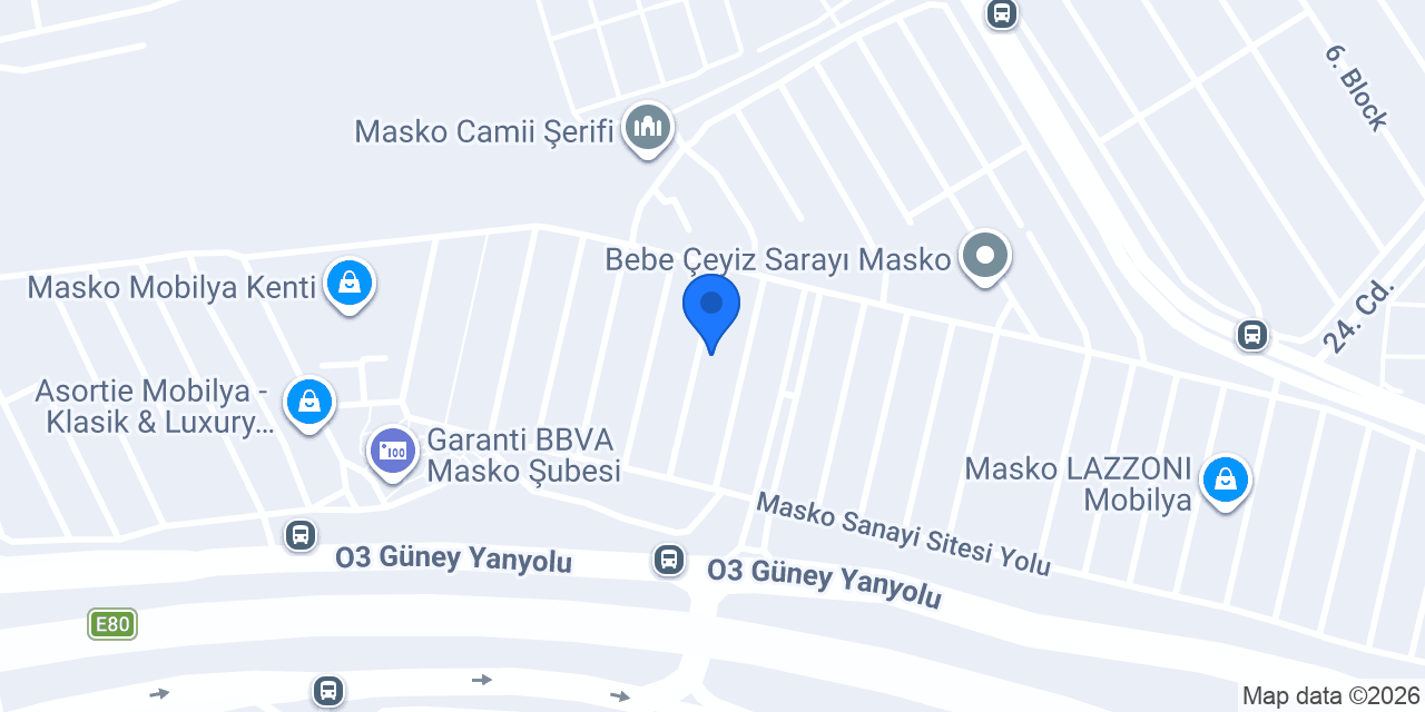 Deljin mobilya konumu