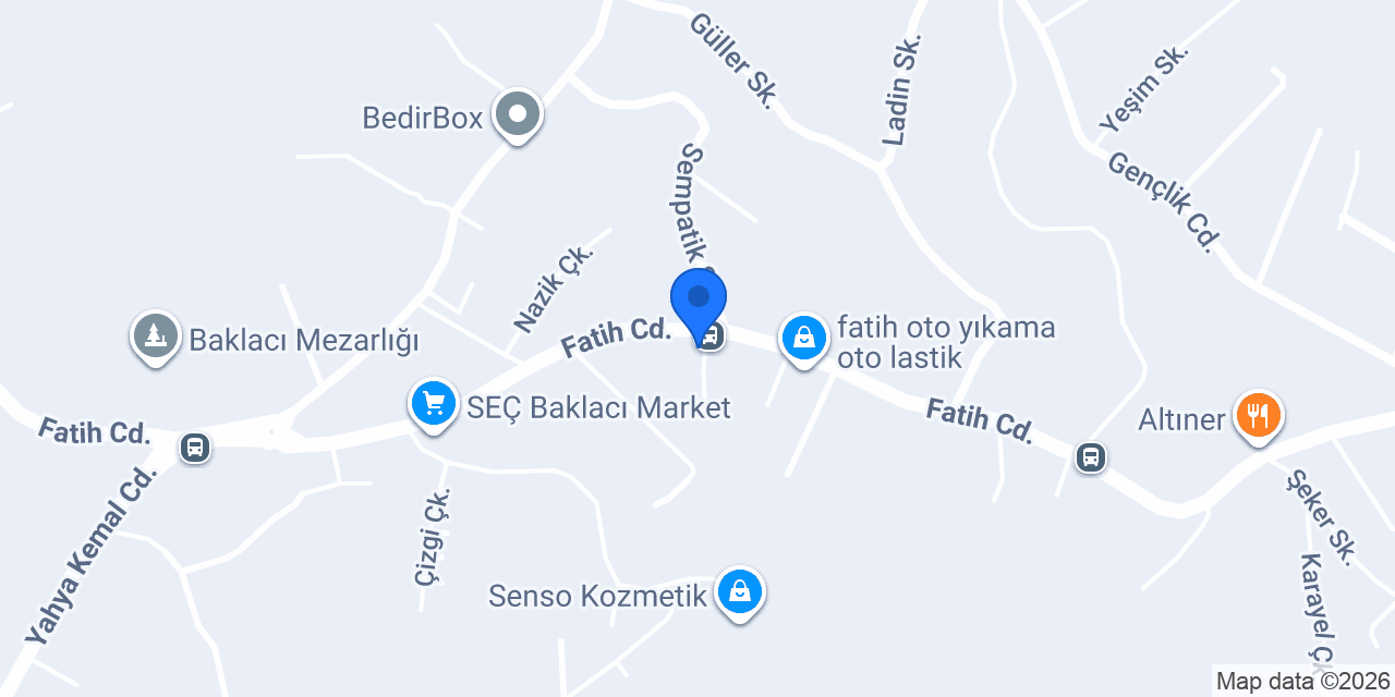 Akord Turizm konumu