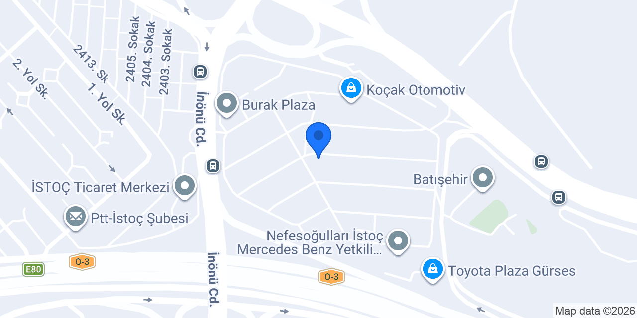 Adalet Otomotıv konumu