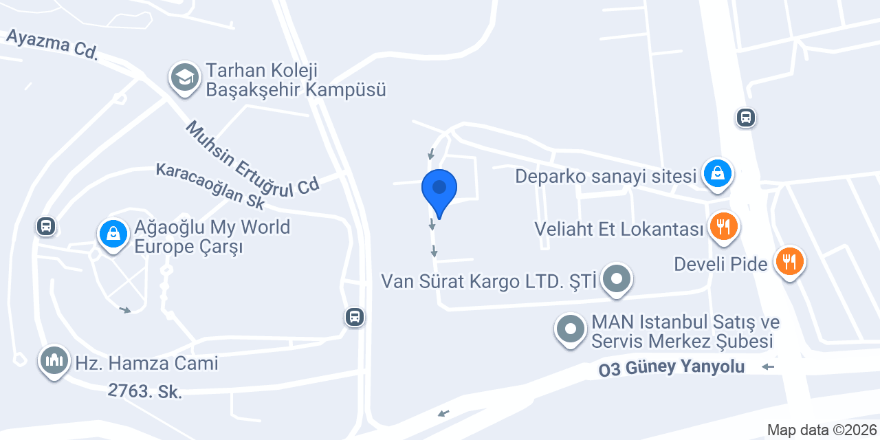 Lescon Genel Müdürlük konumu