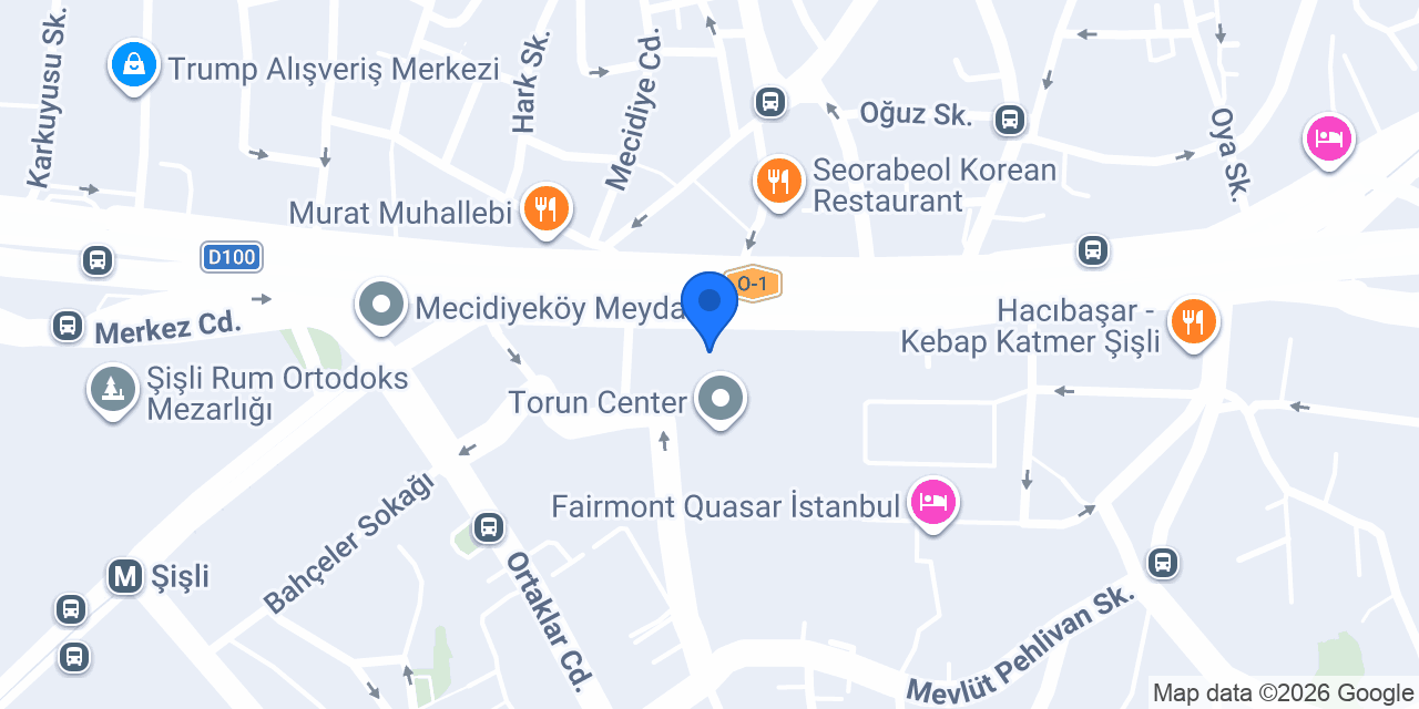 Mecidiyeköy Stüdyo Sahne konumu